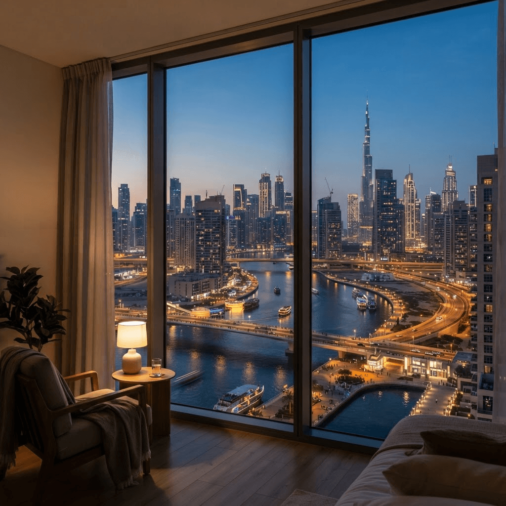 Business Bay canal view